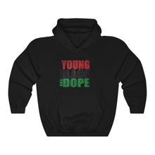 Load image into Gallery viewer, Young Black and Dope Unisex Hooded Sweatshirt