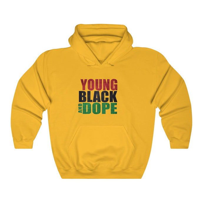 Young Black and Dope Unisex Hooded Sweatshirt