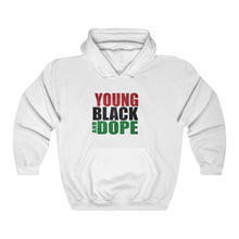 Load image into Gallery viewer, Young Black and Dope Unisex Hooded Sweatshirt