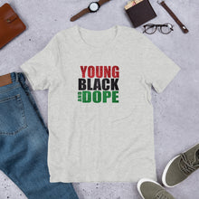Load image into Gallery viewer, Young Black and Dope Short-Sleeve Unisex T-Shirt Winter Wonderland Pre-order