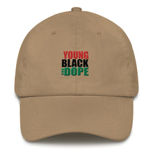 Load image into Gallery viewer, Young Black and Dope Dad hat