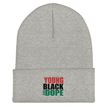 Load image into Gallery viewer, Young Black and Dope Cuffed Beanie