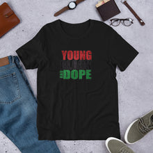 Load image into Gallery viewer, Young Black and Dope Short-Sleeve Unisex T-Shirt Winter Wonderland Pre-order